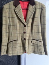 Ladies le Beau Cheval Brown Tweed Showing Jacket Size 8