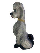 Standard Chateau de Poodle Wax Candle W/ Large Dog House 15" Tall 1970's Vintage