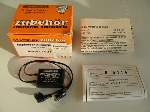 Multiplex receiver battery - multiplex,