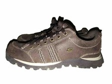 Skechers Grand Jams Shoes Brown Suede Lace Up  Women’s Sz 7 sn 46397
