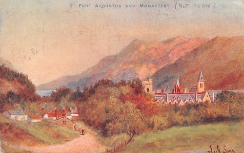 Family history postcard - family,