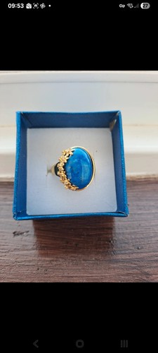 Lapis lagoon white zircon - lapis,