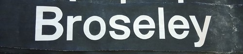 Broseley destination blind - broseley,