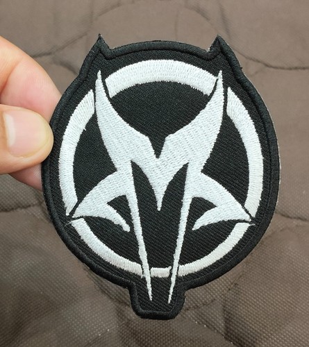 Embroidered rock music - embroidered, iron