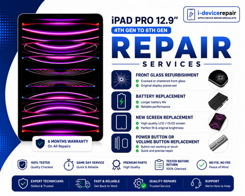 Ipad pro 4th 6th - 12.9", gen