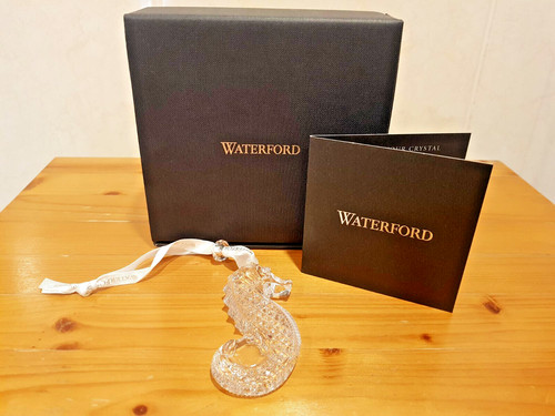 Waterford crystal seahorse - waterford,