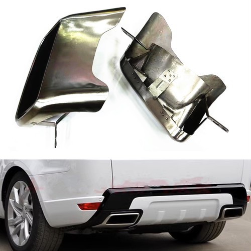 Silver rear bumper - silver,