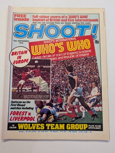 Shoot magazine comic 16th - shoot, comic,