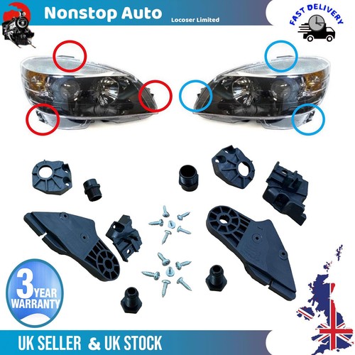 Headlight bracket repair - headlight,