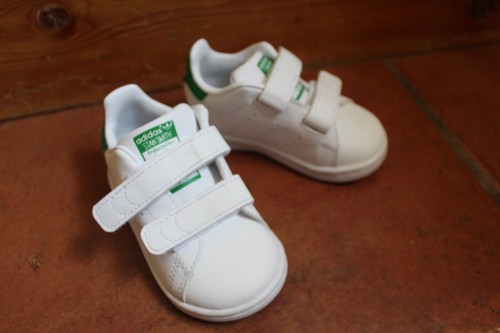 Adidas stan smith - white, green