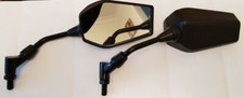 CARBON LOOK MIRRORS PAIR FOR