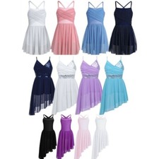 UK Girls Lyrical Dance Dress