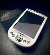 HP iPAQ Pocket PC 2003 Premium w/ Outlook 2002 Vintage PDA inc Cradle / Chargers