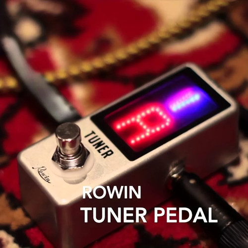 Guitar tuner pedal - pedal, led