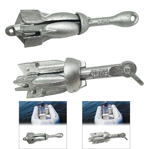 Folding grapnel anchor - grapnel, carbon