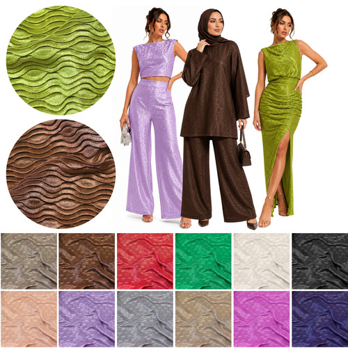 Swirl pleat fabric crinkle - swirl,