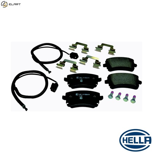 Brake pad set disc - brake,