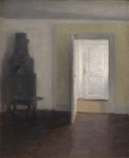Vilhelm Hammershoi Interior An