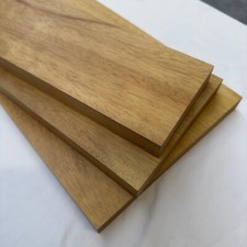 Iroko Timber Boards - Planed PAR - Cut to Size Solid Kiln Dried - 21mm Thick