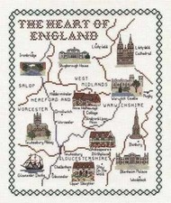 Cross Stitch Map Kits