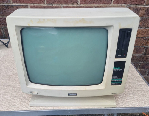 Amstrad green screen monitor - screen,