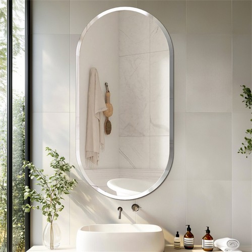 Large wall bathroom mirror - large,