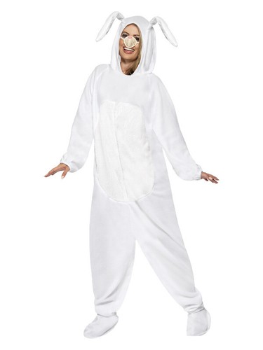 Rabbit costume white - costume,,