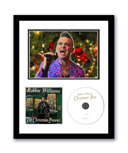 Robbie williams autograph - robbie,