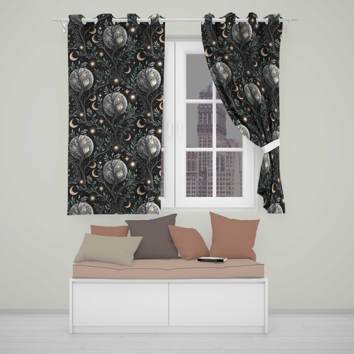 Blackout eyelet curtains - eyelet,