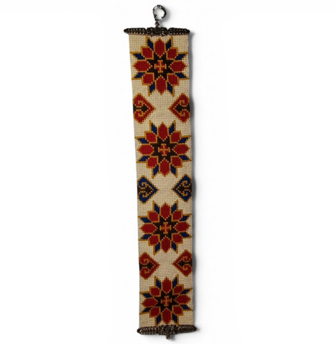Vtg needlepoint bell - vtg,