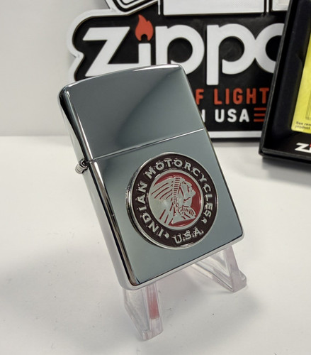 Genuine zippo lighter indian - lighter,