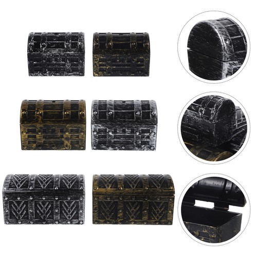 6pcs durable plastic miniature - 6pcs,