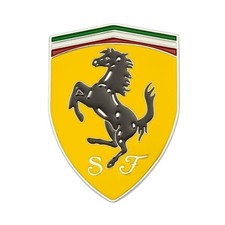 Ferrari Emblem Plate Badge