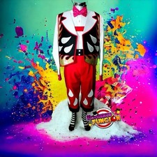 Mexican Professional Clown Suit Costume Theatre Adult Men’s Handmade In Mexico