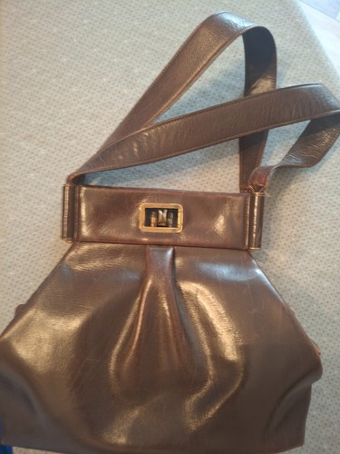 Vintage brown leather - ,