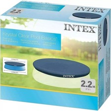 Intex Krystal Clear Pool Cover 2.2m 8ft Easy Set up Pool Cover BARGAIN