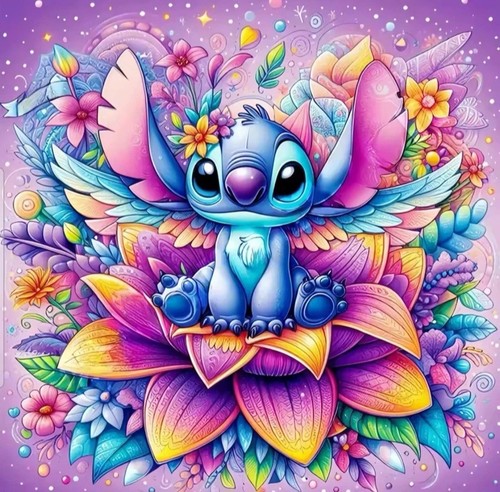 Stitch themed 11ct stamped - stitch,