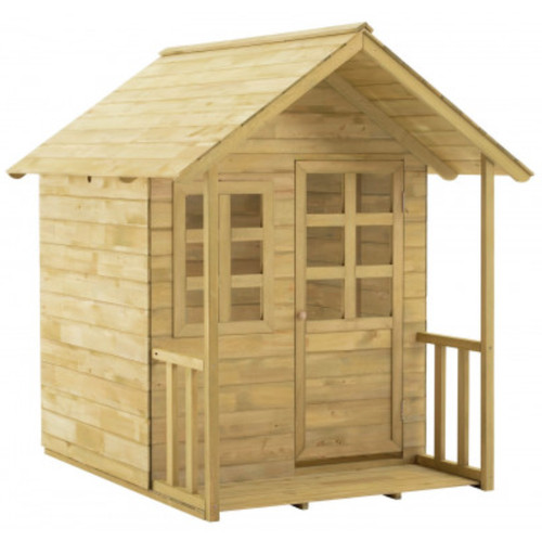 Meadow cottage wooden - meadow,