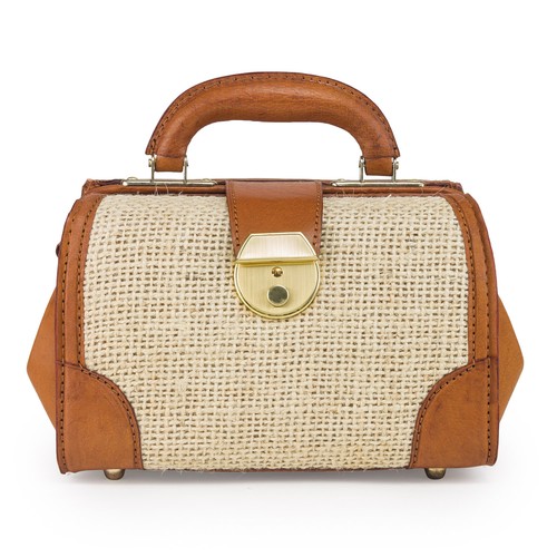 Leather and linen canvas - and, linen/canvas