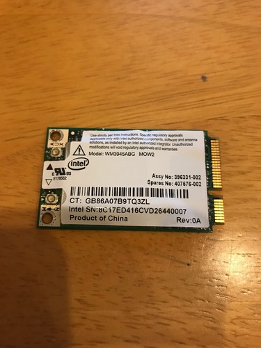 Wifi card 396331 002 - 396331-002, wireless
