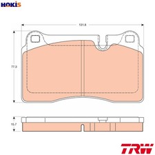 BRAKE PAD SET DISC BRAKE