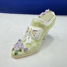 Shoe Bone China Royale Stratford by Compton & Woodhouse Forget Me Not Miniature