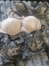 34B  3x Pack Set of Fab Bras