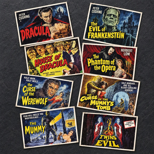 Vintage hammer horror - vintage,