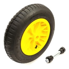 14" 3.50-8 Wheelbarrow Wheel &
