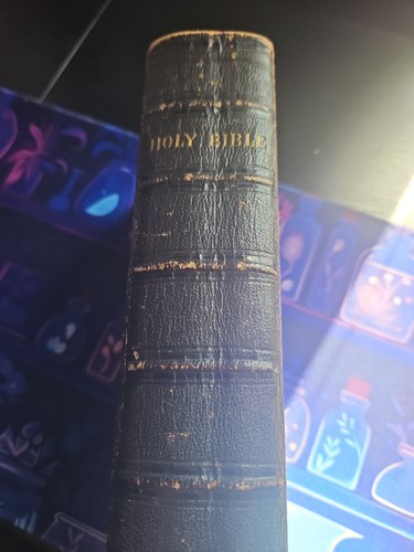 Antique holy bible - antique,