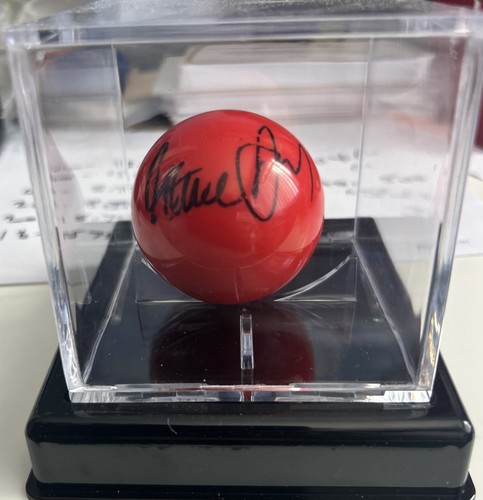 Steve davis signed - davis, red