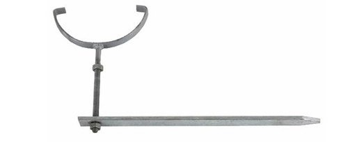 White half 112mm - round, plastic