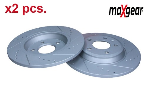 Pcs rear brake disc set - pcs,