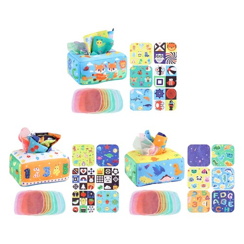 Sensory toy box tissue boxes - box,